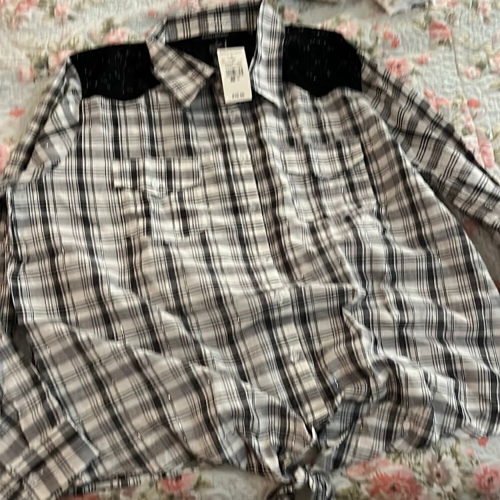 Ashley Stewart blouse 